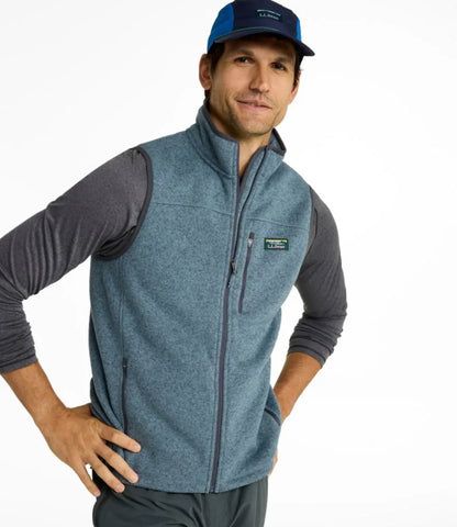 Men's Bean's Sweater Fleece Vest