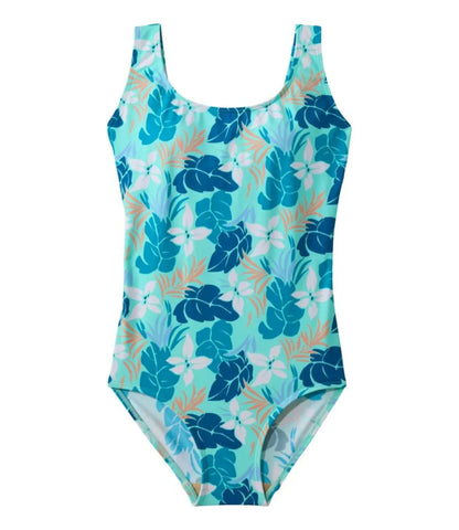 Women's BeanSport Swimwear, Scoopneck Tanksuit Print