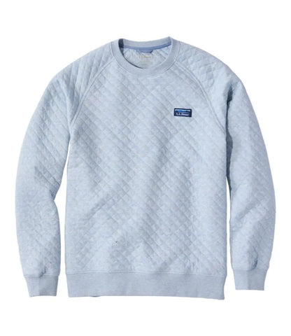 Men's Quilted Sweatshirt, Crewneck