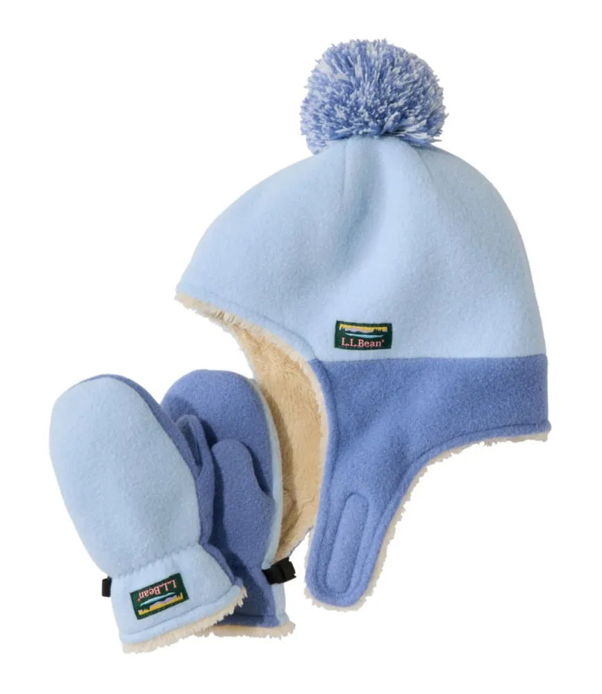 Infants' and Toddlers' Mountain Classic Fleece Hat and Mitten Set