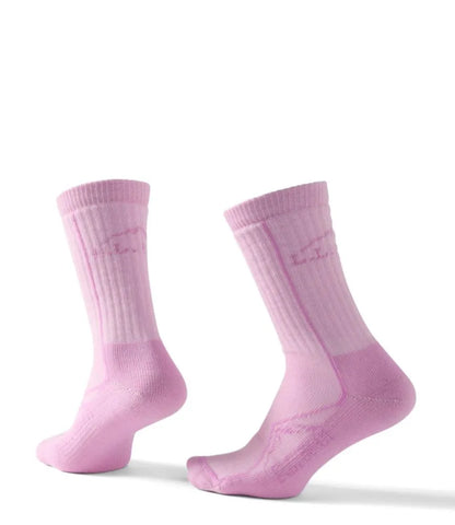 Adults' Cresta Wool Lightweight Hiking Socks, Crew