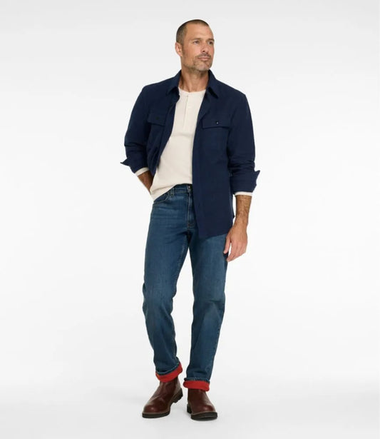 Men's BeanFlex® Jeans, Standard Athletic Fit, Fleece-Lined