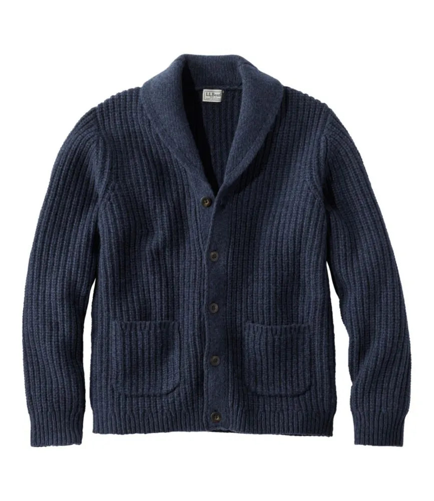 Men's L.L.Bean Classic Ragg Wool Sweater, Cardigan