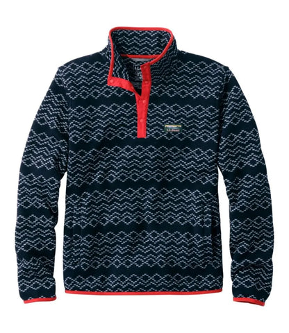 Men's L.L.Bean Sweater Fleece Pullover, Print