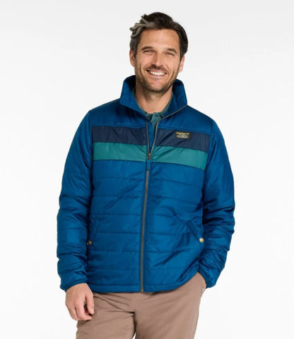 Men's Mountain Classic Puffer Jacket, Colorblock