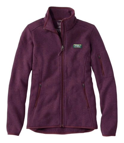 Women's L.L.Bean Sweater Fleece Full-Zip Jacket