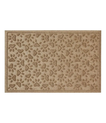 Recycled Waterhog Dog Mat, Scattered Paws