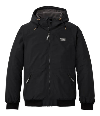 Men's Insulated 3-Season Bomber Hooded Jacket