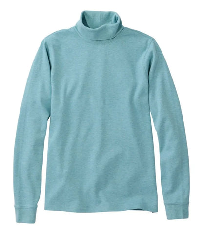 Women's L.L.Bean Interlock Turtleneck, Long-Sleeve