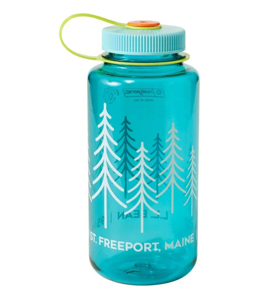 Nalgene Sustain Wide Mouth Water Bottle with L.L.Bean Print, 32 oz.