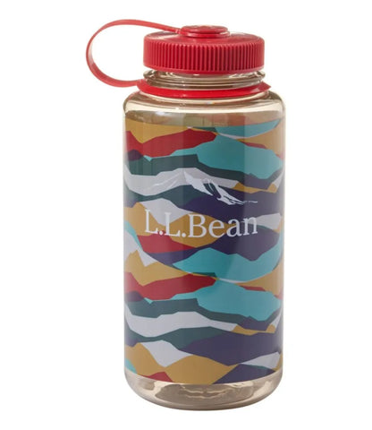Nalgene Sustain Wide Mouth Water Bottle with L.L.Bean Print, 32 oz.