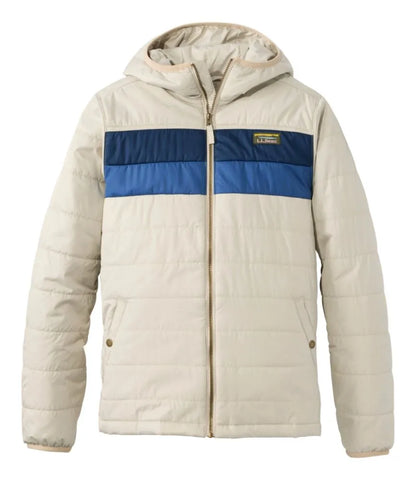 Men's Mountain Classic Puffer Hooded Jacket, Colorblock
