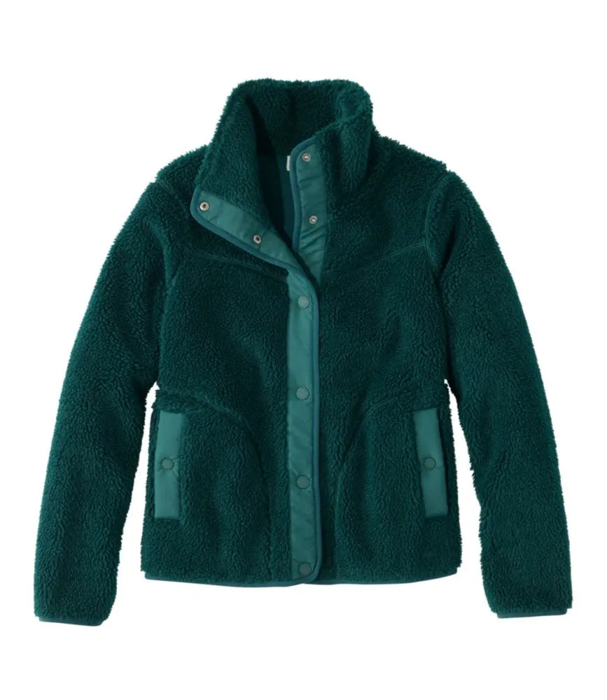 Women's Bean's Sherpa Fleece Jacket