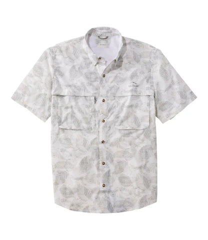 Men's Tropicwear Shirt, Short-Sleeve Print