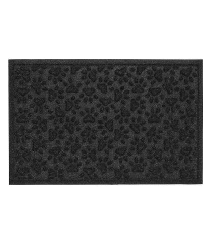 Recycled Waterhog Dog Mat, Scattered Paws