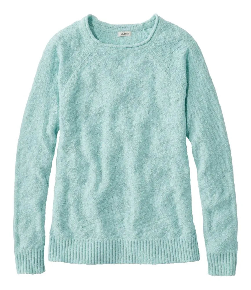 Women's Midweight Cotton Slub Rollneck Pullover