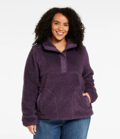 Women's Bean's Sherpa Fleece Pullover