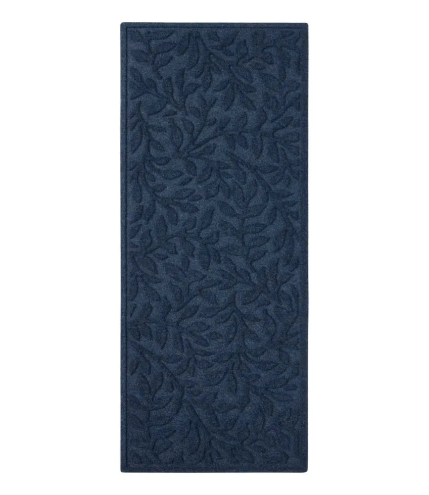 Heavyweight Recycled Waterhog Mat Runner, Woodland Leaf