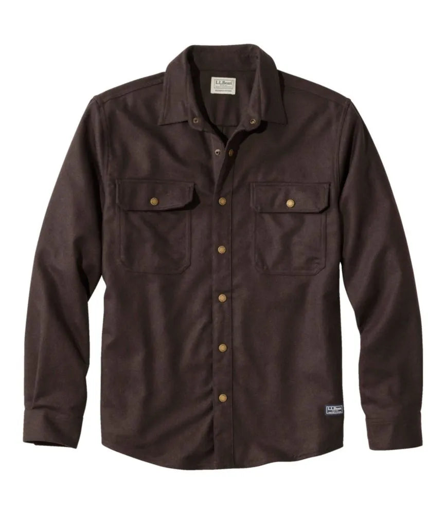 Men's Maine Guide Lightweight Wool Field Shirt