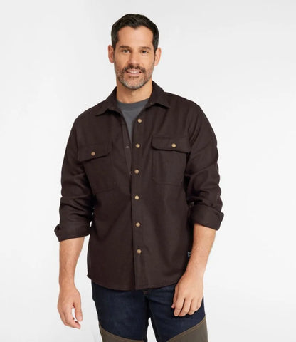 Men's Maine Guide Lightweight Wool Field Shirt