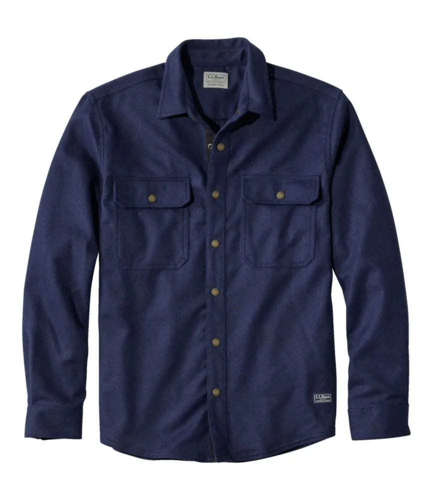 Men's Maine Guide Lightweight Wool Field Shirt
