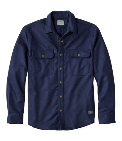 Men's Maine Guide Lightweight Wool Field Shirt