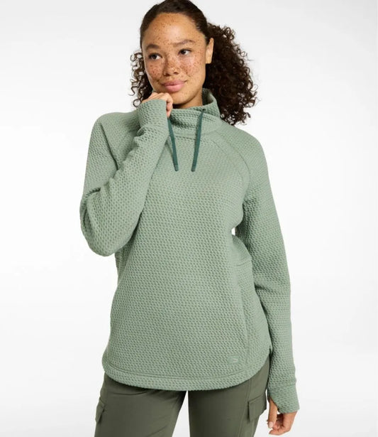 Women's Ridgeknit Crossneck Pullover