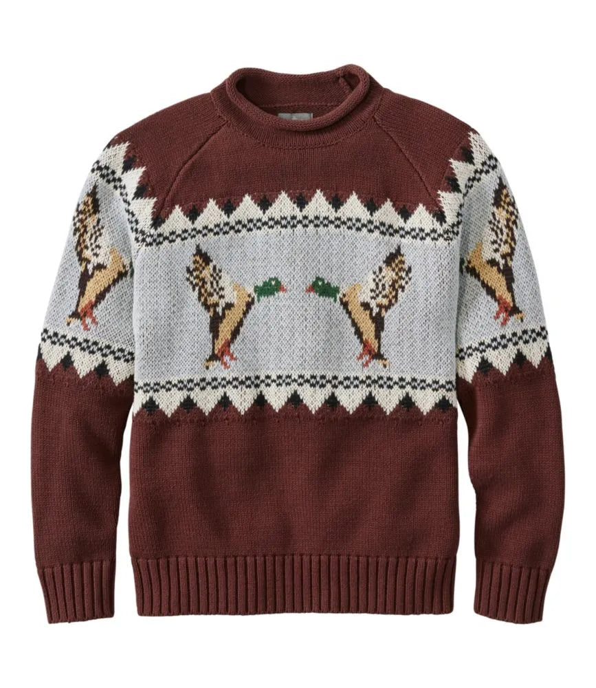 Men's Signature Organic Cotton Rollneck Sweater