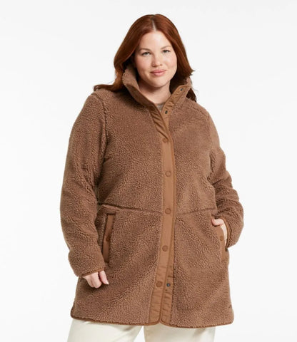 Women's Bean's Sherpa Fleece Coat
