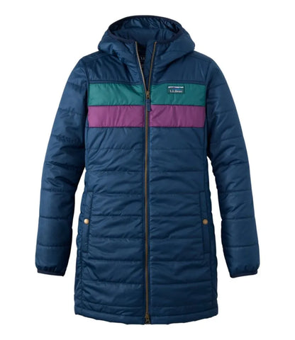 Women's Mountain Classic Puffer Coat, Colorblock