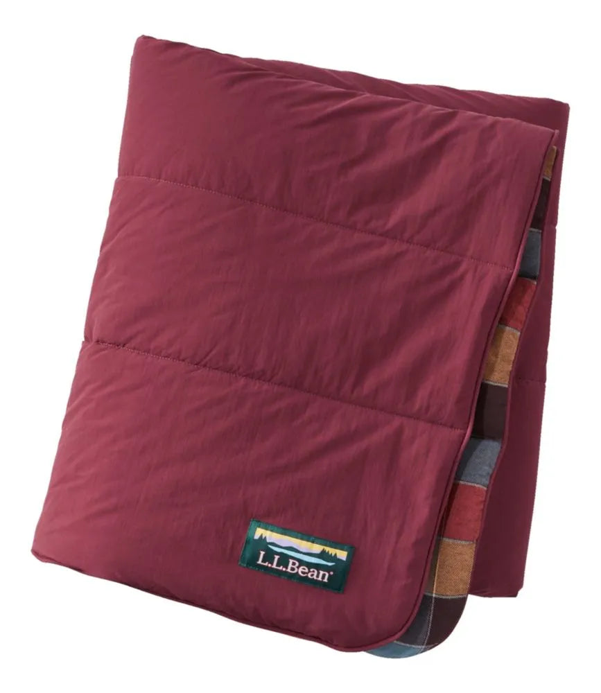 L.L.Bean Flannel Camp Blanket, Extra-Large