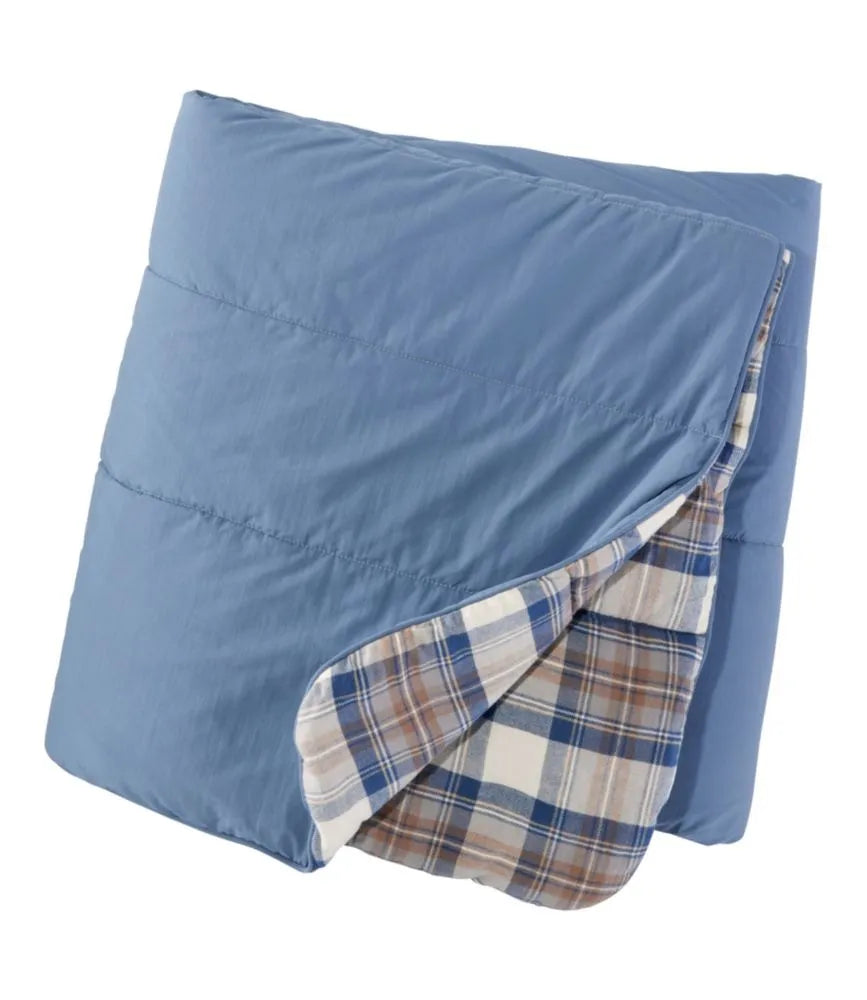 L.L.Bean Flannel Camp Blanket, Extra-Large