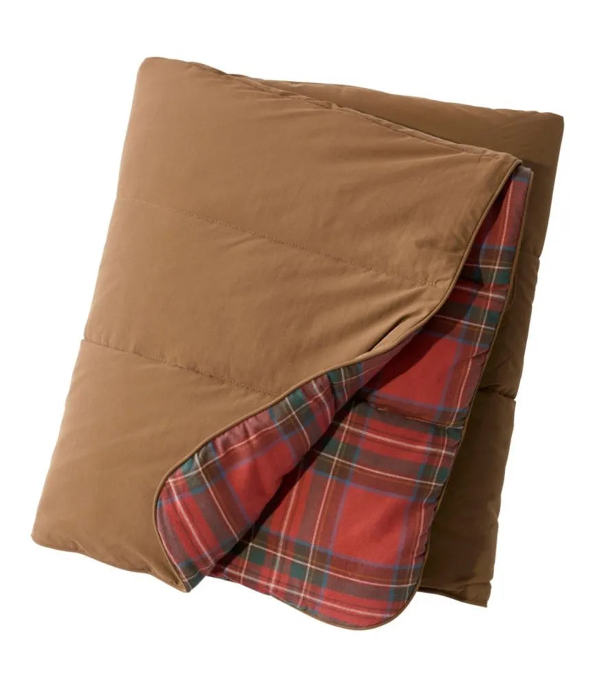 L.L.Bean Flannel Camp Blanket, Extra-Large