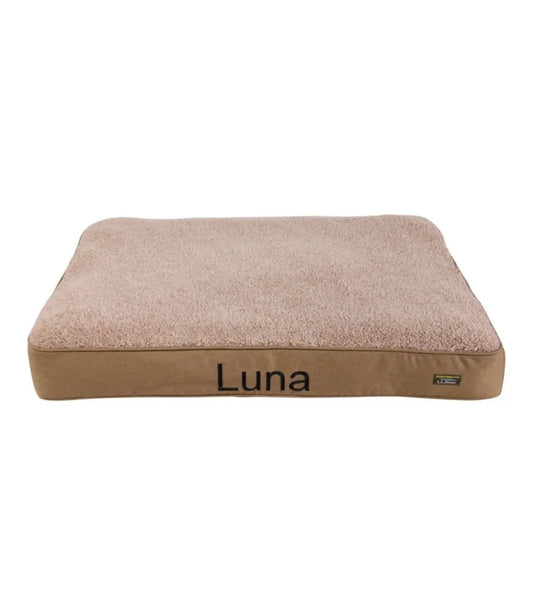 Premium Fleece Dog Bed Replacement Cover, Rectangular