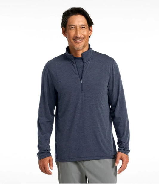 Men's Everyday SunSmart® Tee, Long-Sleeve Quarter-Zip