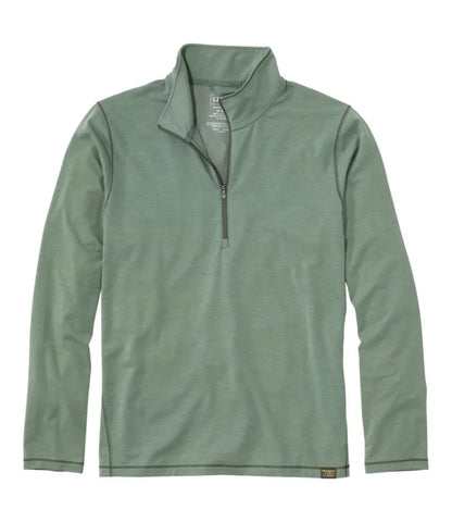 Men's Everyday SunSmart® Tee, Long-Sleeve Quarter-Zip