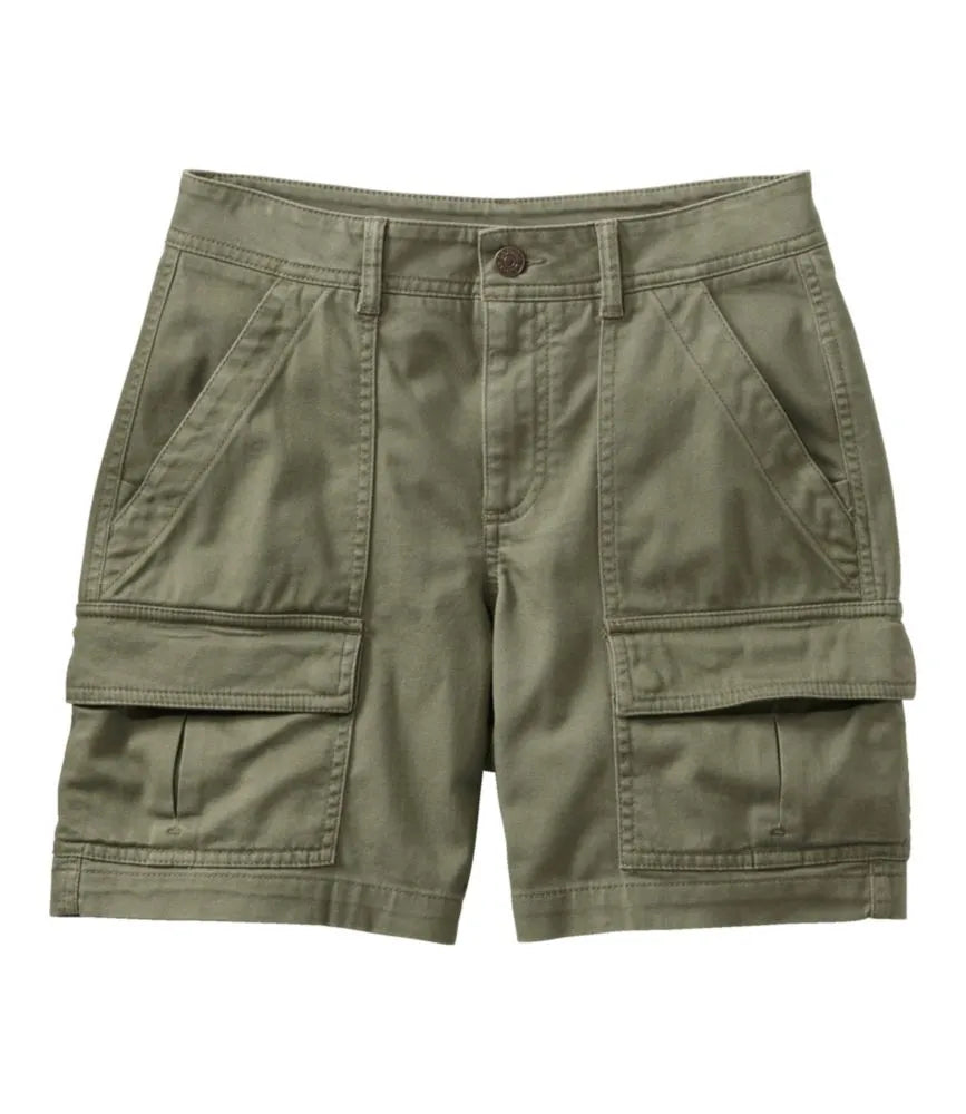 Women's Comfort Stretch Shorts, Cargo 7"
