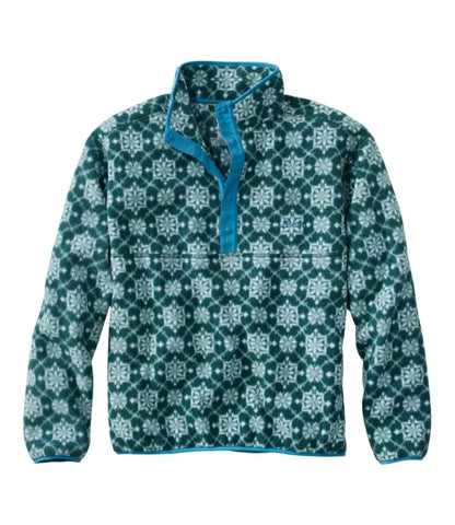Adults' Bean's Classic Fleece Pullover, Print