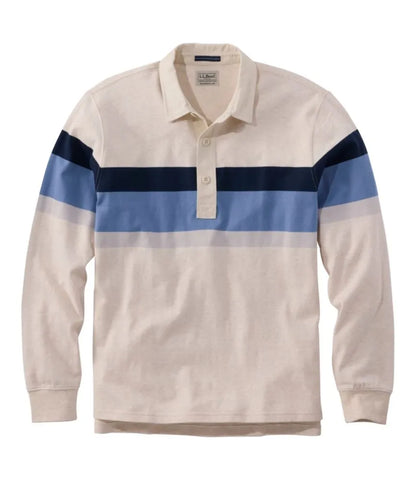 Men's Bean's Vintage Soft Rugby, Chest Stripe
