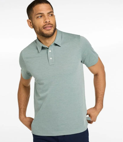 Men's Comfort Stretch Performance® Polo, Short-Sleeve, Slightly Fitted