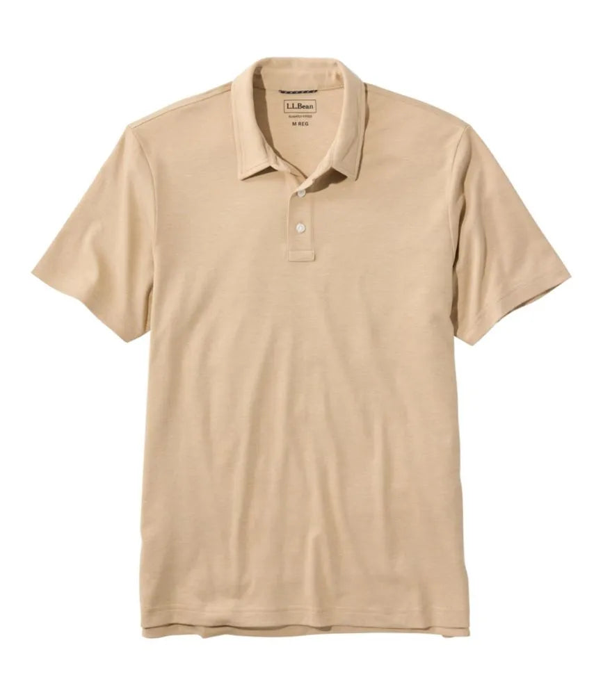 Men's Comfort Stretch Performance® Polo, Short-Sleeve, Slightly Fitted