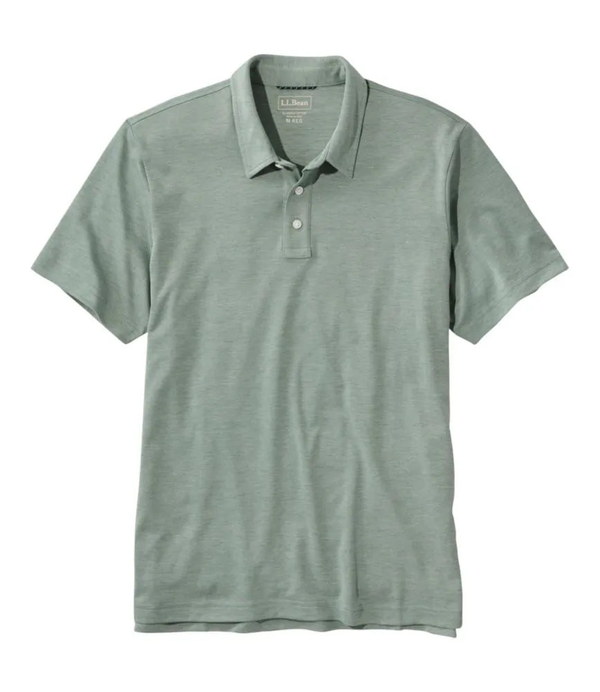 Men's Comfort Stretch Performance® Polo, Short-Sleeve, Slightly Fitted