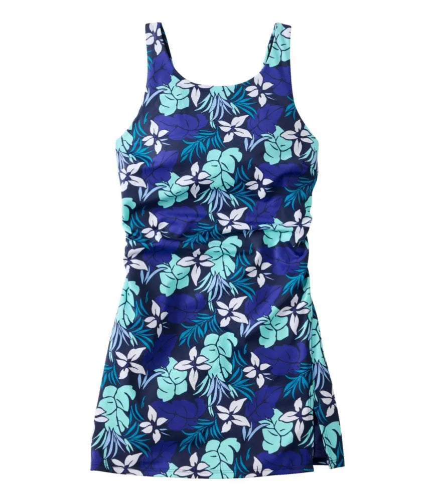 Women's BeanSport Swim Dress, Print