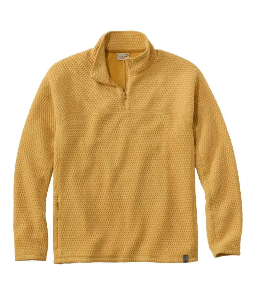 Men's Ridgeknit Pullover, Quarter-Zip