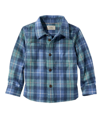 Toddlers' Scotch Plaid Flannel Shirt