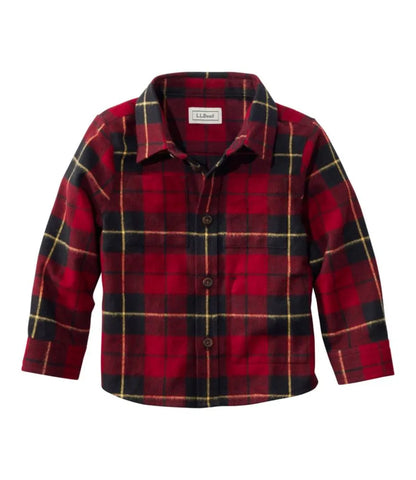 Toddlers' Scotch Plaid Flannel Shirt