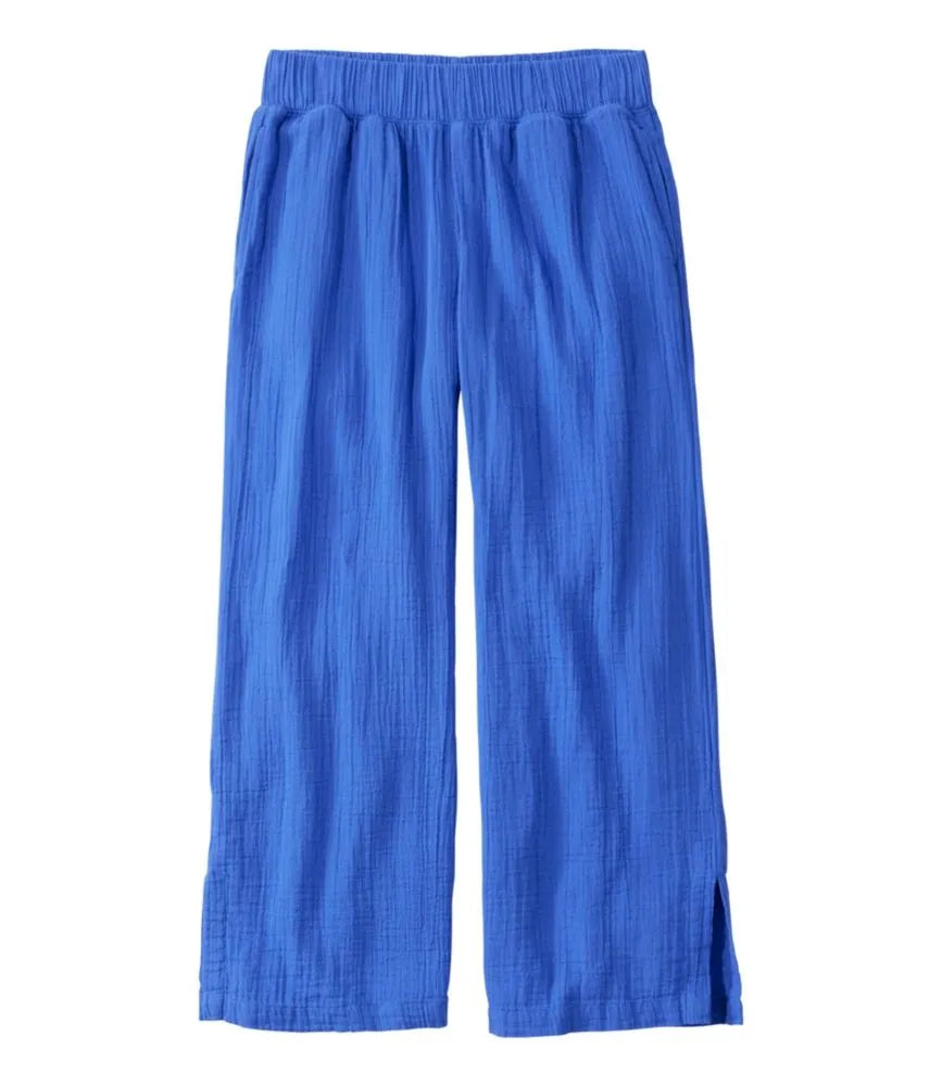 Women's Cloud Gauze Wide-Leg Pants
