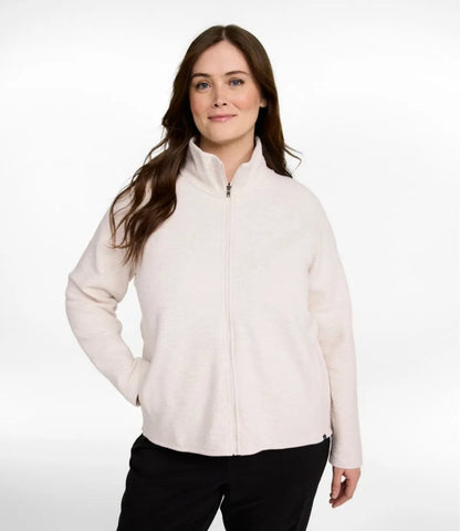 Women's Lakewashed Double-Knit Full-Zip