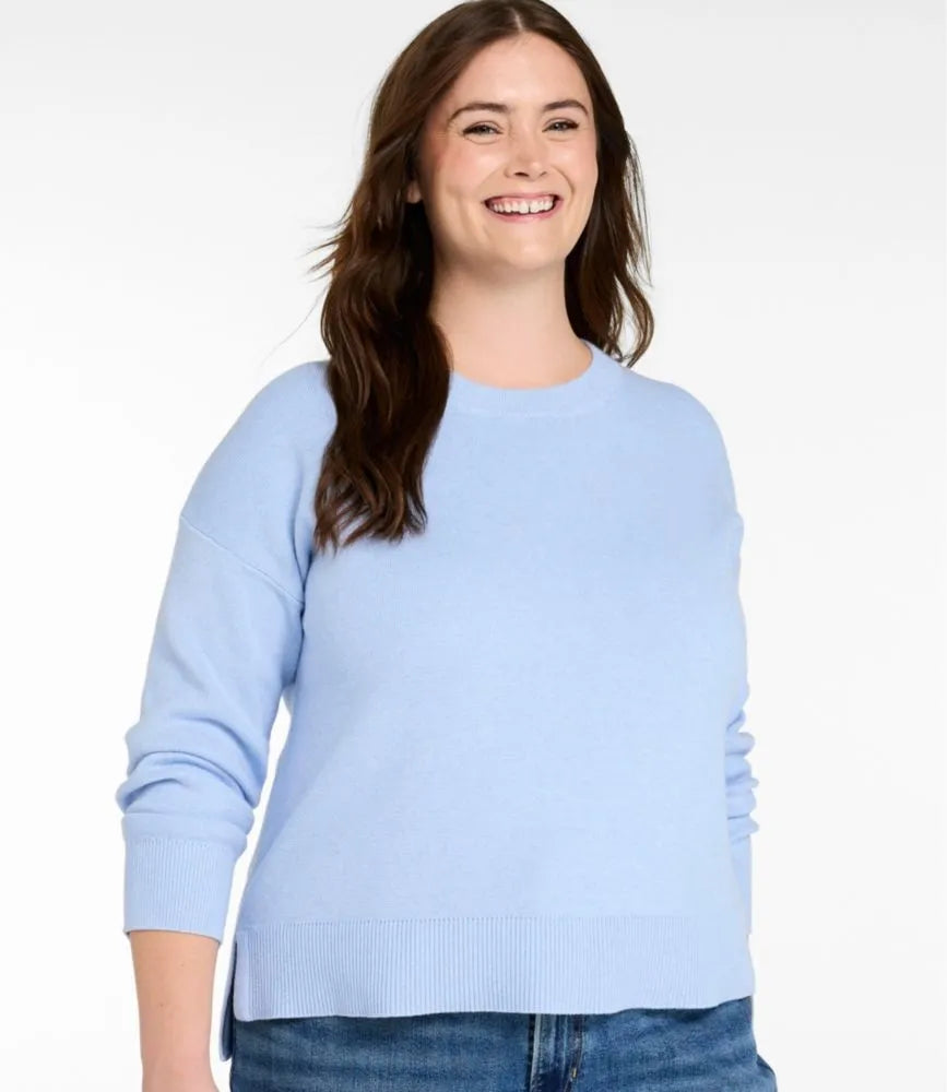 Women's Wicked Soft Cotton/Cashmere Crewneck Sweater