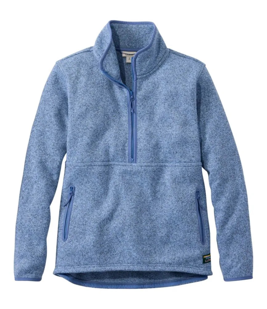 Women's L.L.Bean Sweater Fleece Half-Zip Pullover